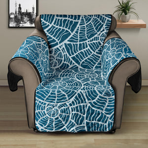 Shell Pattern Theme Recliner Cover Protector