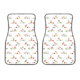 Jack Russel Pattern Print Design 02 Front Car Mats