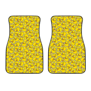 Duck Toy Pattern Print Design 04 Front Car Mats