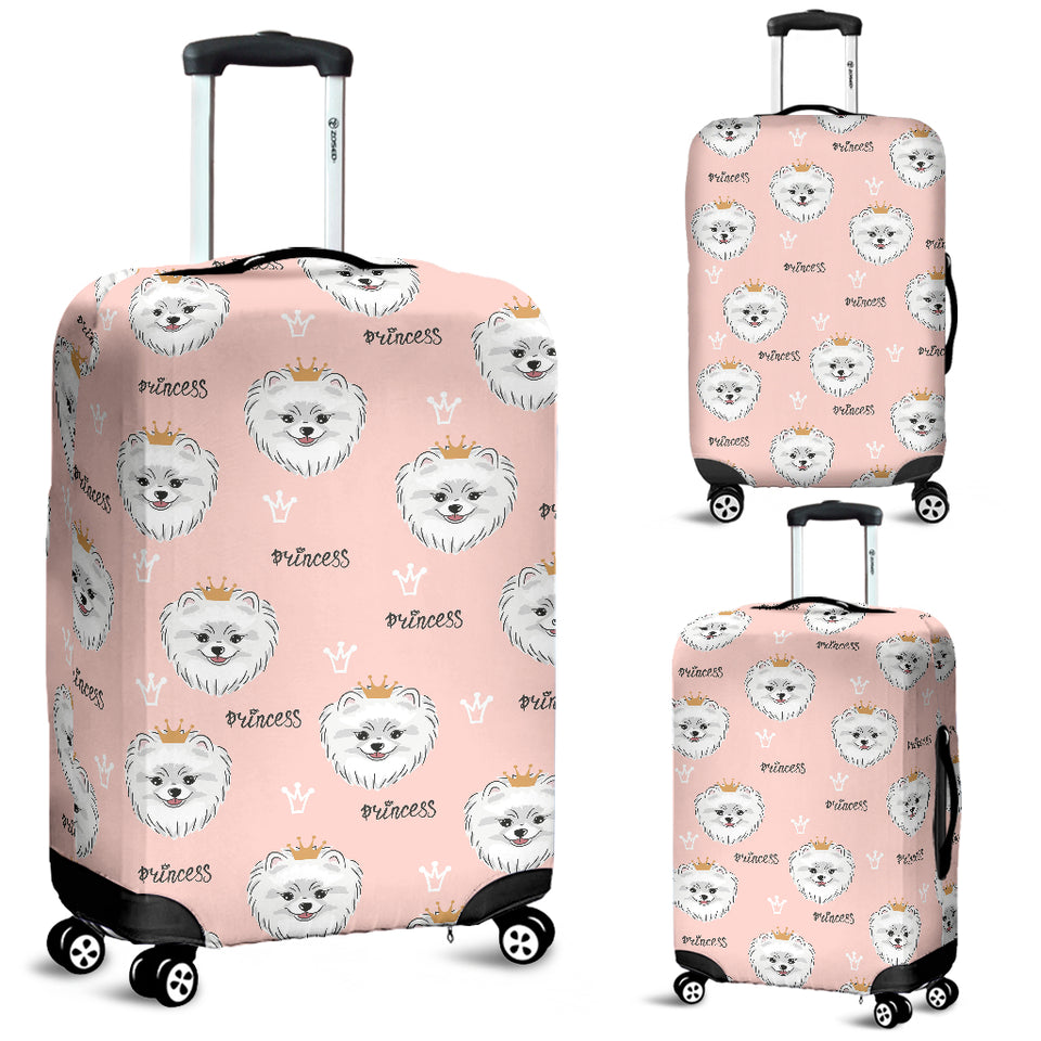 Pomeranian Pattern Luggage Covers