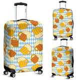 Beer Glass Pattern Luggage Covers