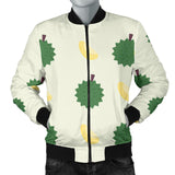 Durian Pattern Theme Men Bomber Jacket