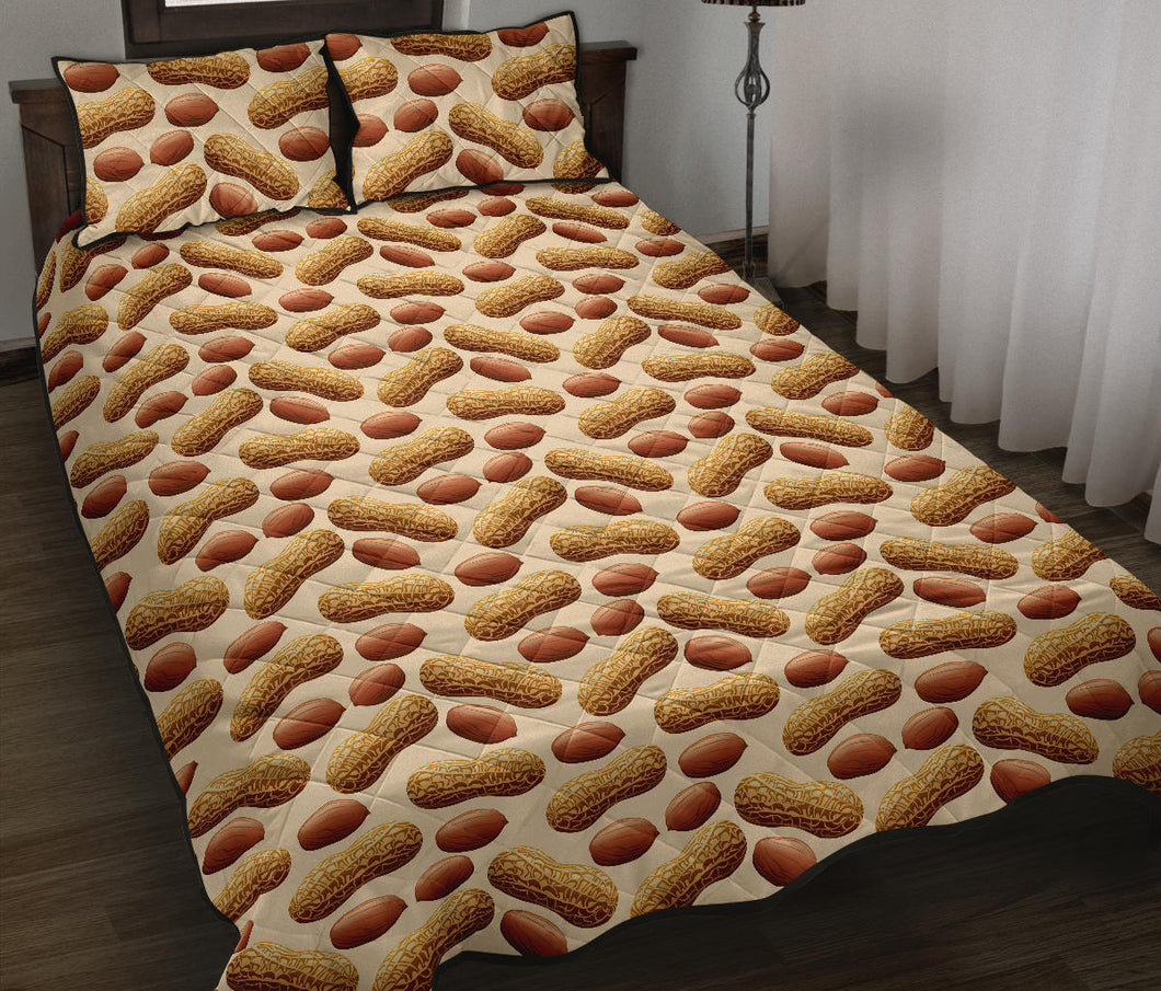 Peanut Pattern Quilt Bed Set