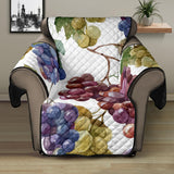 Grape Pattern Recliner Cover Protector