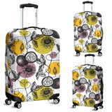 Passion Fruit Pattern Background Luggage Covers