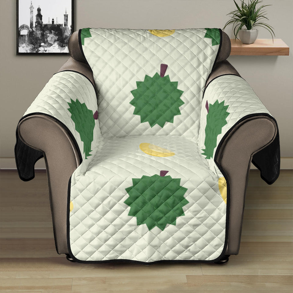 Durian Pattern Theme Recliner Cover Protector