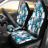 Penguin Pattern Universal Fit Car Seat Covers