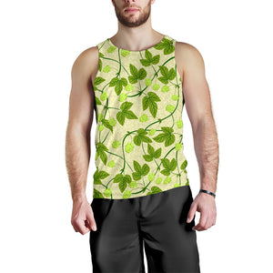 Hop Theme Pattern Men Tank Top