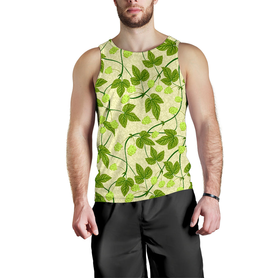 Hop Theme Pattern Men Tank Top