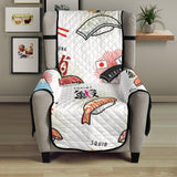 Sushi Japanese Pattern Chair Cover Protector