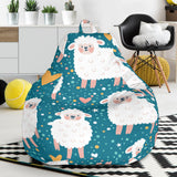 Sheep Heart Pattern Bean Bag Cover