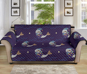 Sleeping Sea Lion Pattern Sofa Cover Protector