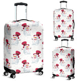 Cute Snowman Pattern Luggage Covers