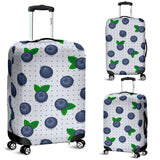 Blueberry Pokka Dot Pattern Luggage Covers