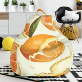 Orange Pattern Bean Bag Cover