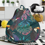 Toucan Pattern Bean Bag Cover