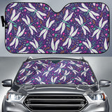 Cute Dragonfly Pattern Car Sun Shade