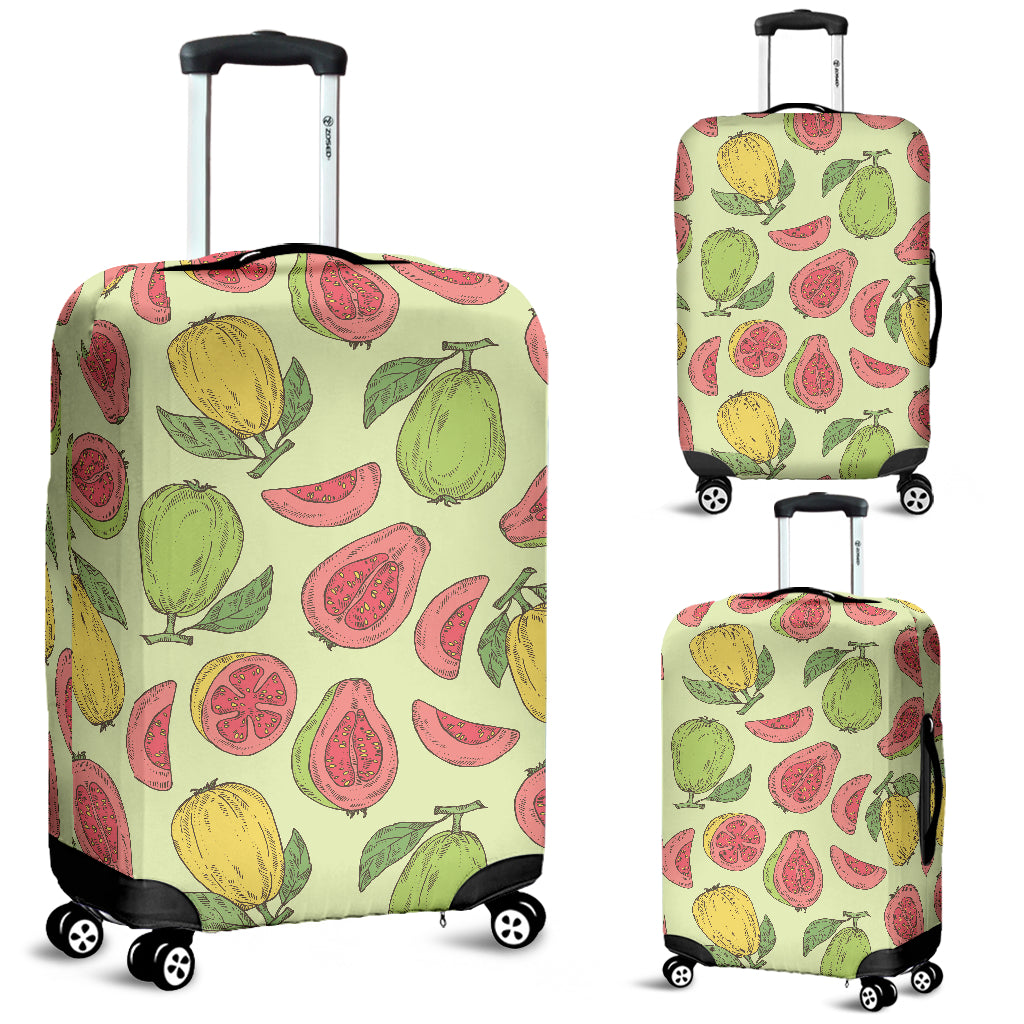 Guava Pattern Background Luggage Covers