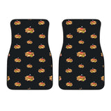 Sandwich Pattern Print Design 03 Front Car Mats