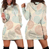 Shell Pattern Women Hoodie Dress