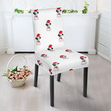 Jack Russel Pattern Print Design 01 Dining Chair Slipcover