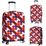 Boomerang Pattern Background Luggage Covers