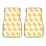 Duck Toy Pattern Print Design 05 Front Car Mats