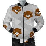 Cute Otter Pattern Men Bomber Jacket