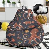 Octopus Pattern Bean Bag Cover