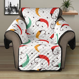 Red Green Yellow Chili Pattern Recliner Cover Protector