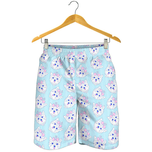 Yorkshire Terrier Pattern Print Design 01 Men Shorts