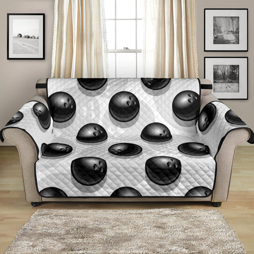 Bowling Ball Pattern Loveseat Couch Cover Protector