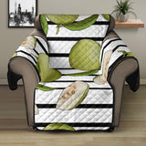 Guava Pattern Stripe background Recliner Cover Protector