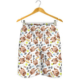 Yorkshire Terrier Pattern Print Design 05 Men Shorts