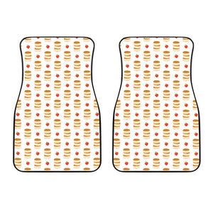 Pancake Pattern Print Design 02 Front Car Mats