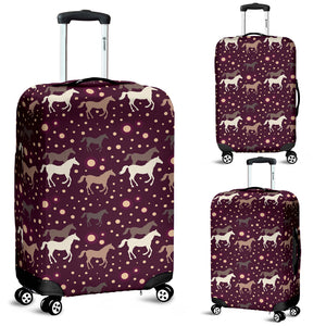 Horse Pattern Background Luggage Covers