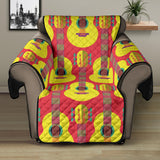 Classic Guitar Theme Pattern Recliner Cover Protector