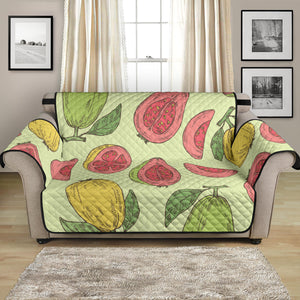 Guava Pattern Background Loveseat Couch Cover Protector