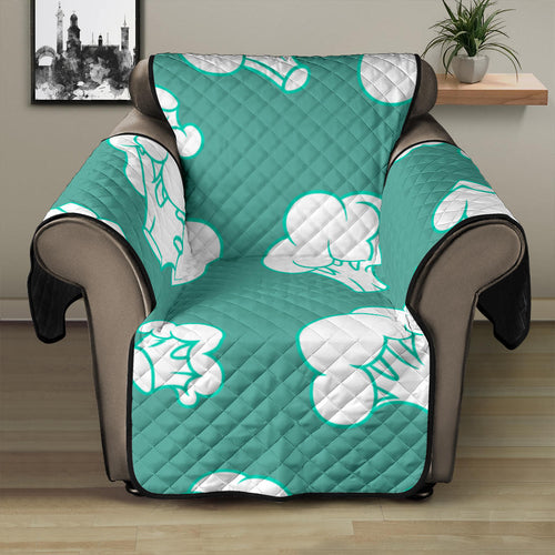 Broccoli Pattern Green background Recliner Cover Protector