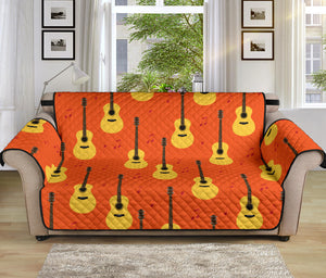 Classice Guitar Music Pattern Sofa Cover Protector