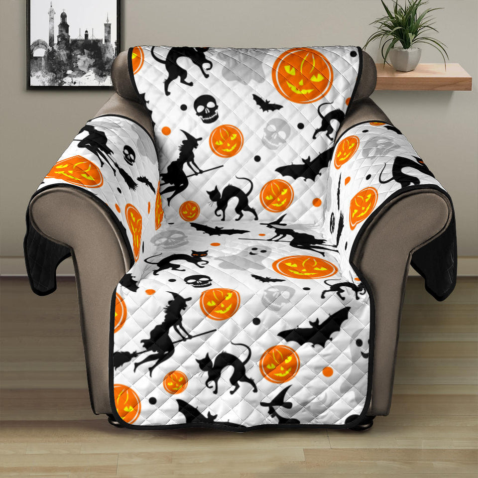 Halloween Pattern Recliner Cover Protector