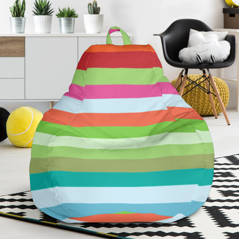 Rainbow Pattern Bean Bag Cover