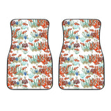 Clown Fish Pattern Print Design 04 Front Car Mats