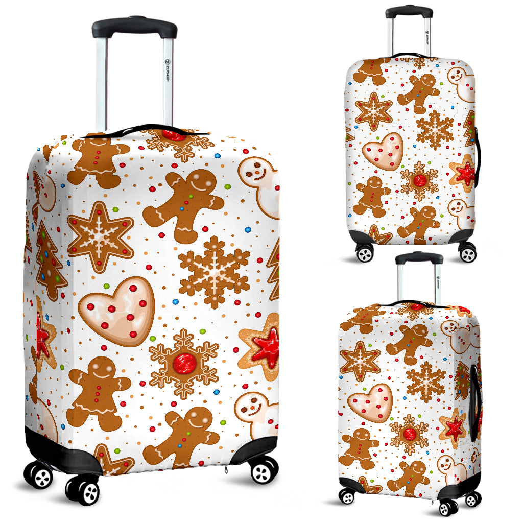 Christmas Cookie Pattern Luggage Covers