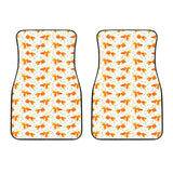 Goldfish Pattern Print Design 03 Front Car Mats