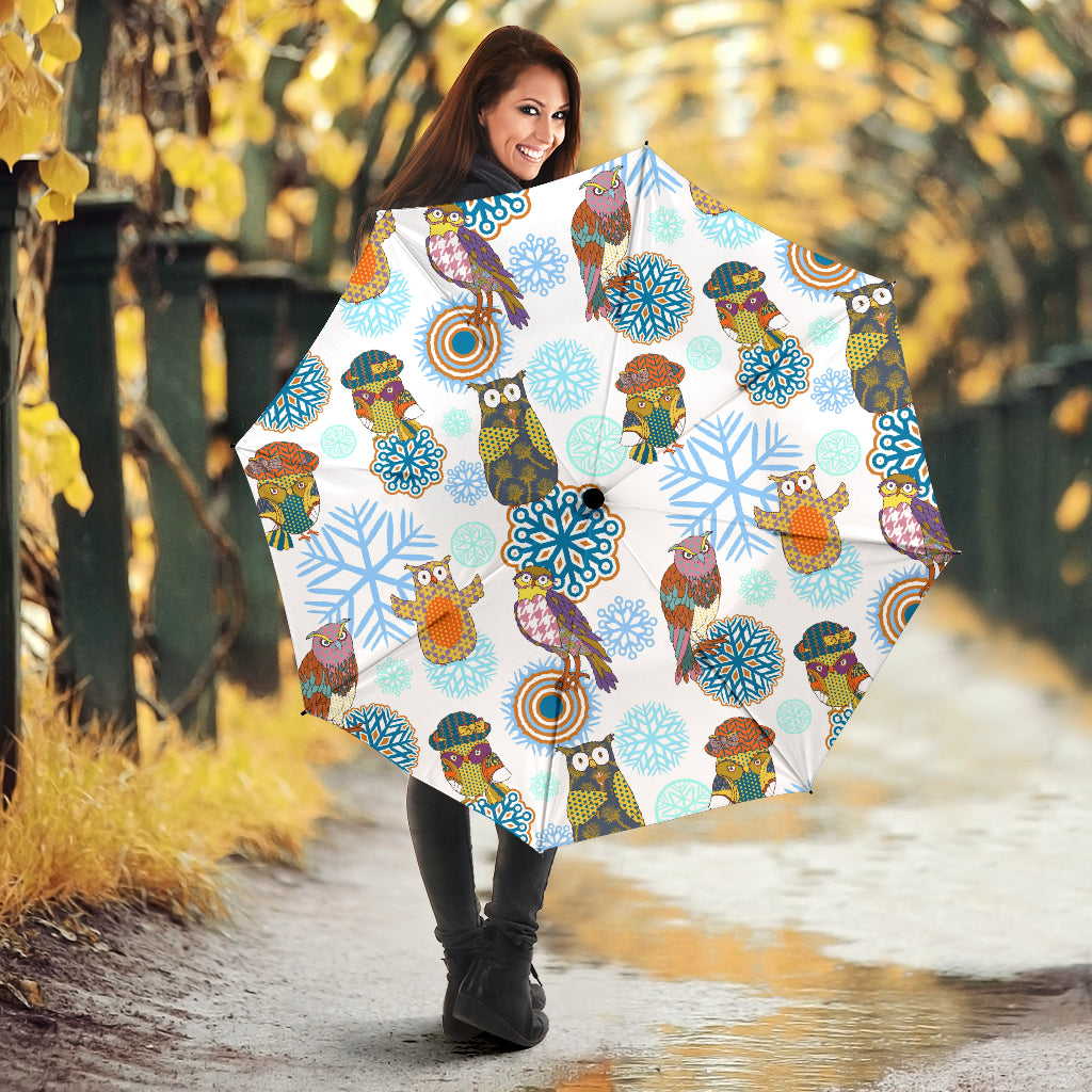 Owl Pattern Umbrella