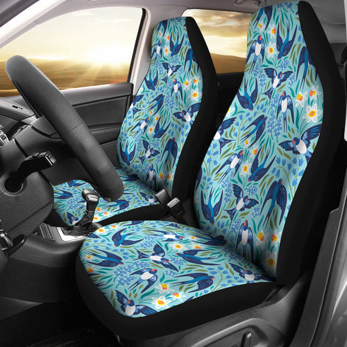 Swallow Pattern Print Design 05 Universal Fit Car Seat Covers