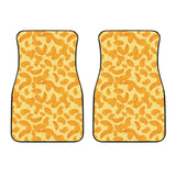 Potato Chips Pattern Print Design 04 Front Car Mats