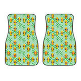 Corn Pattern Print Design 05 Front Car Mats