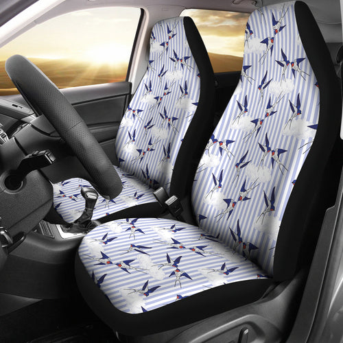 Swallow Pattern Print Design 03 Universal Fit Car Seat Covers